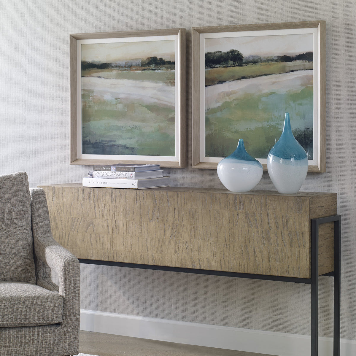 Vivid Vista Framed Prints – Set of 2