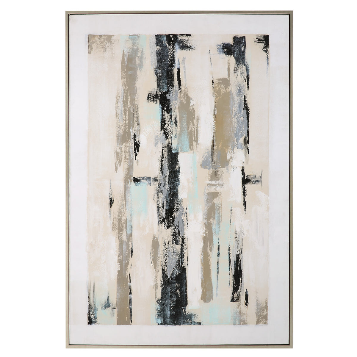 Placidity Hand Painted Abstract Art