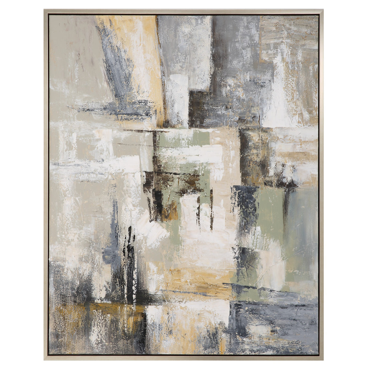 Intuition Hand Painted Abstract Canvas