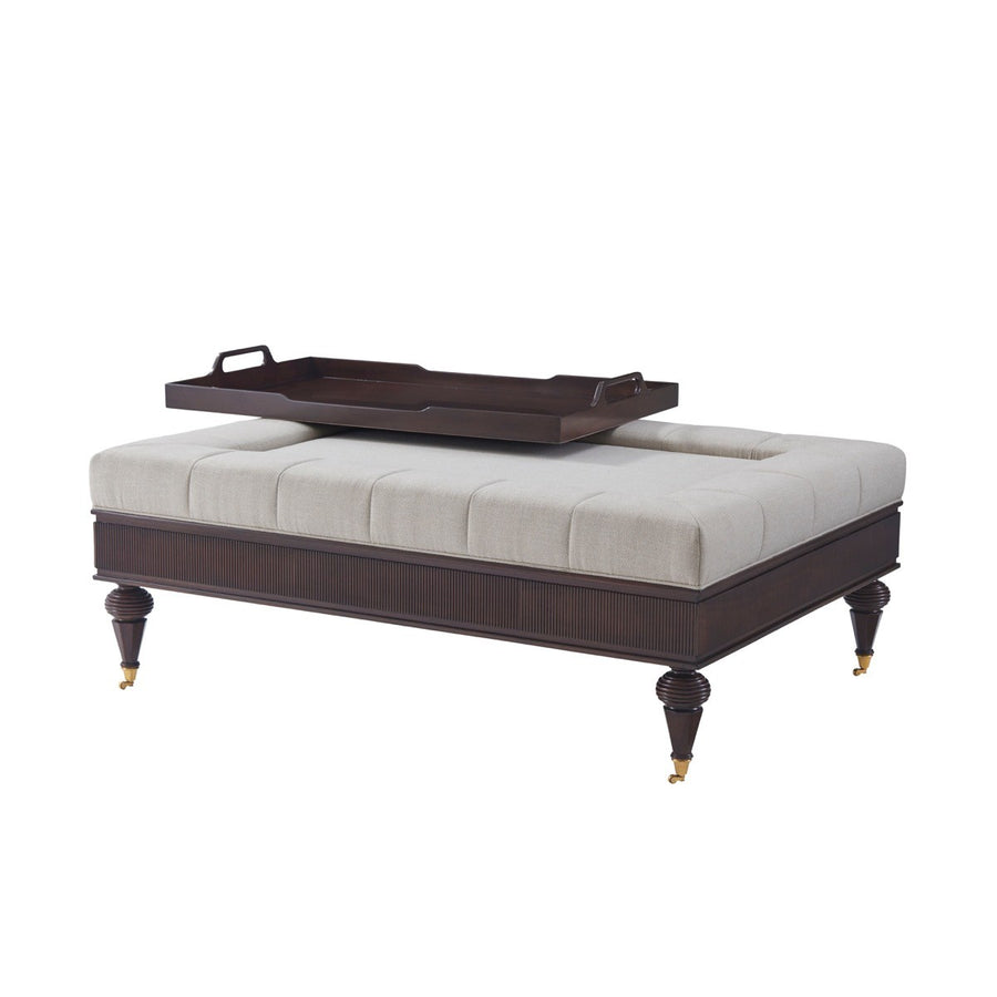 Bolen Cocktail Ottoman – Kendal Linen