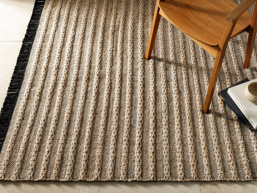 Azalea Hand Woven Rug – Dark Beige, 366 x 269 cm