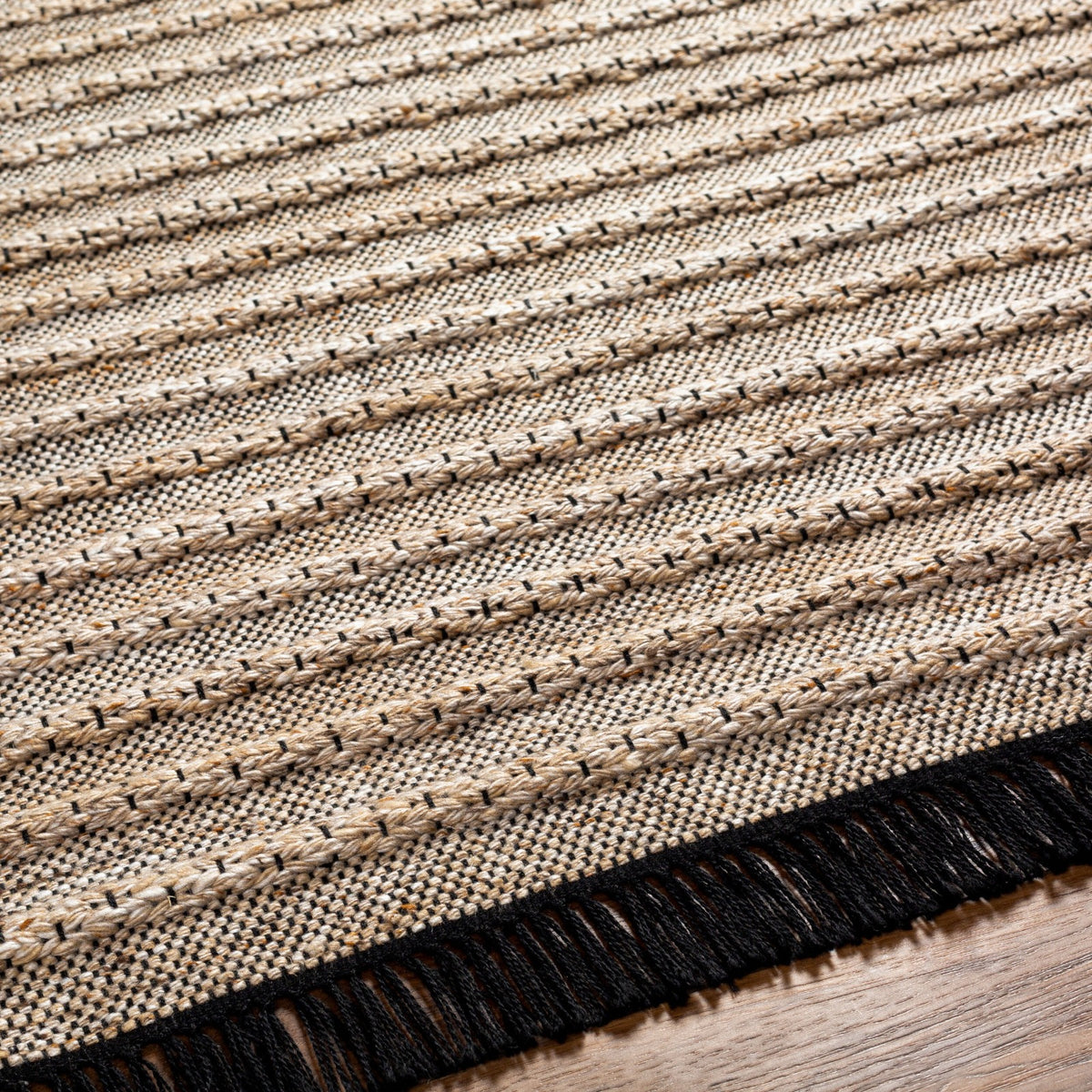 Azalea Hand Woven Rug – Dark Beige, 366 x 269 cm