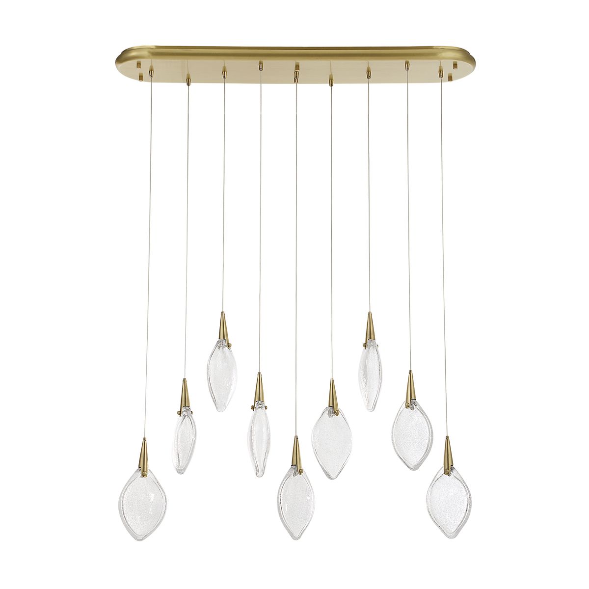 Deluge 9 Light LED Linear Pendant