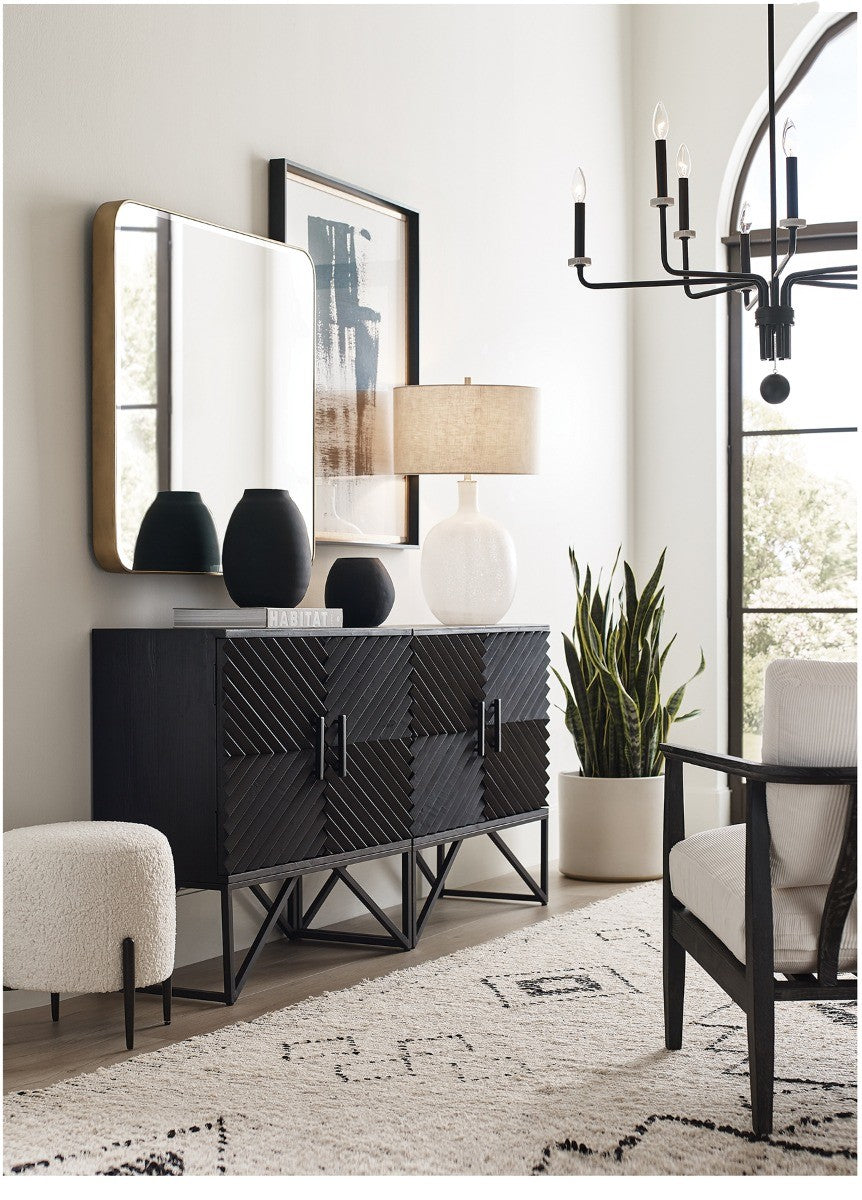 Hearth Matte Black Vases – Set of 3