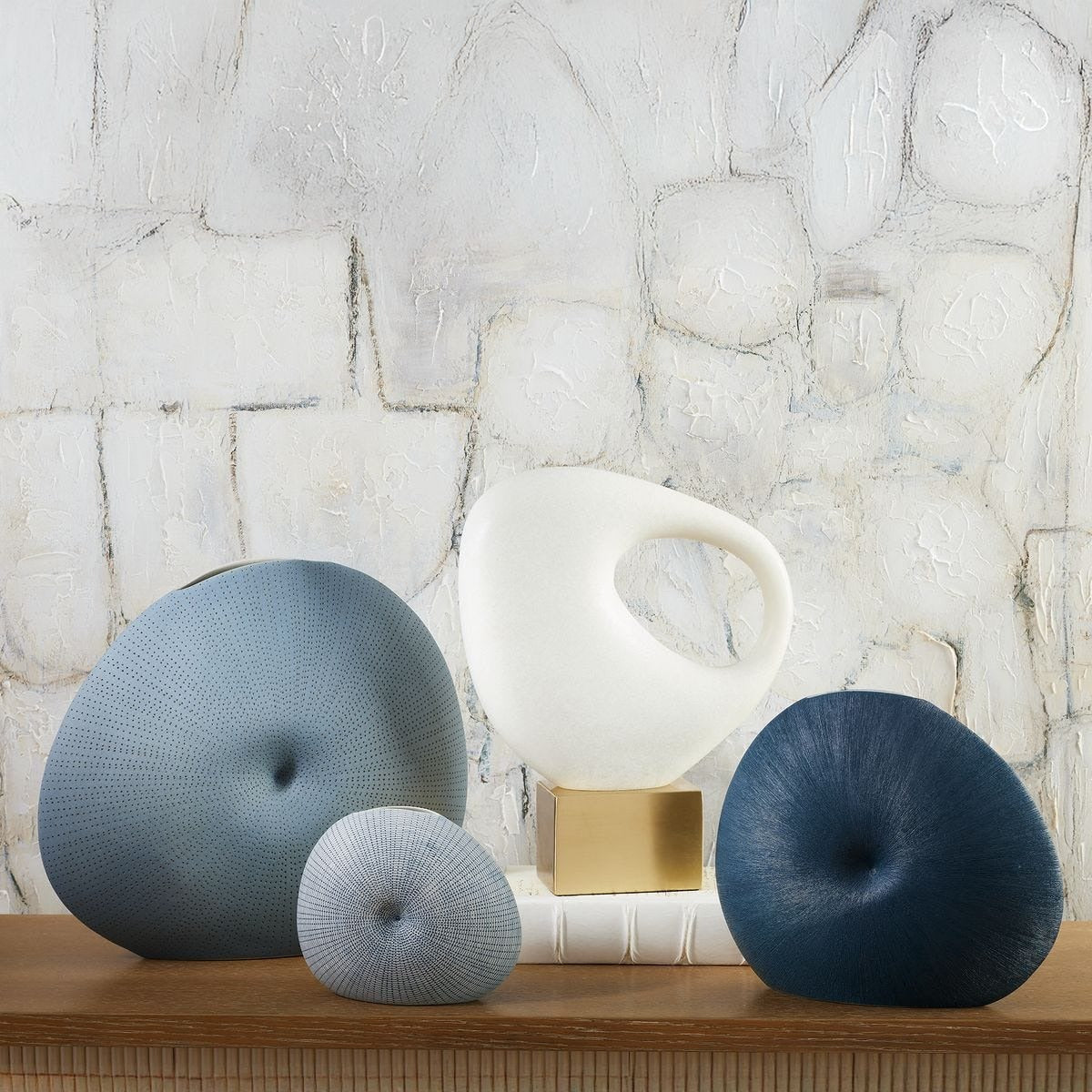 Pillow Vases – Denim, Set of 3