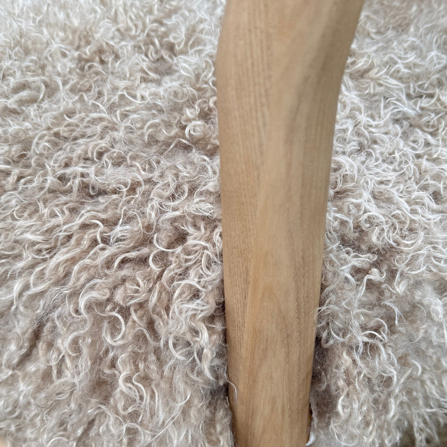 Bourton Dining Chair – Faux Mongolian Fur