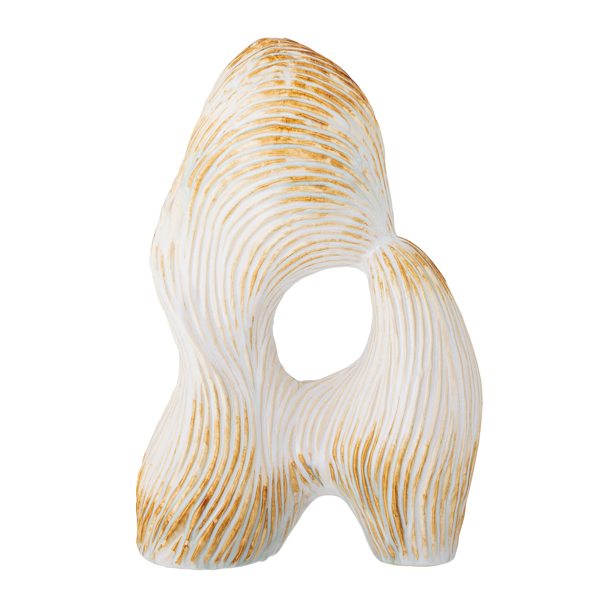 Eviella Decorative Ornament - Natural Stoneware