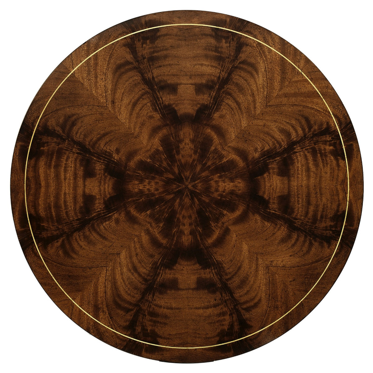 Round Antique Mahogany Side Table