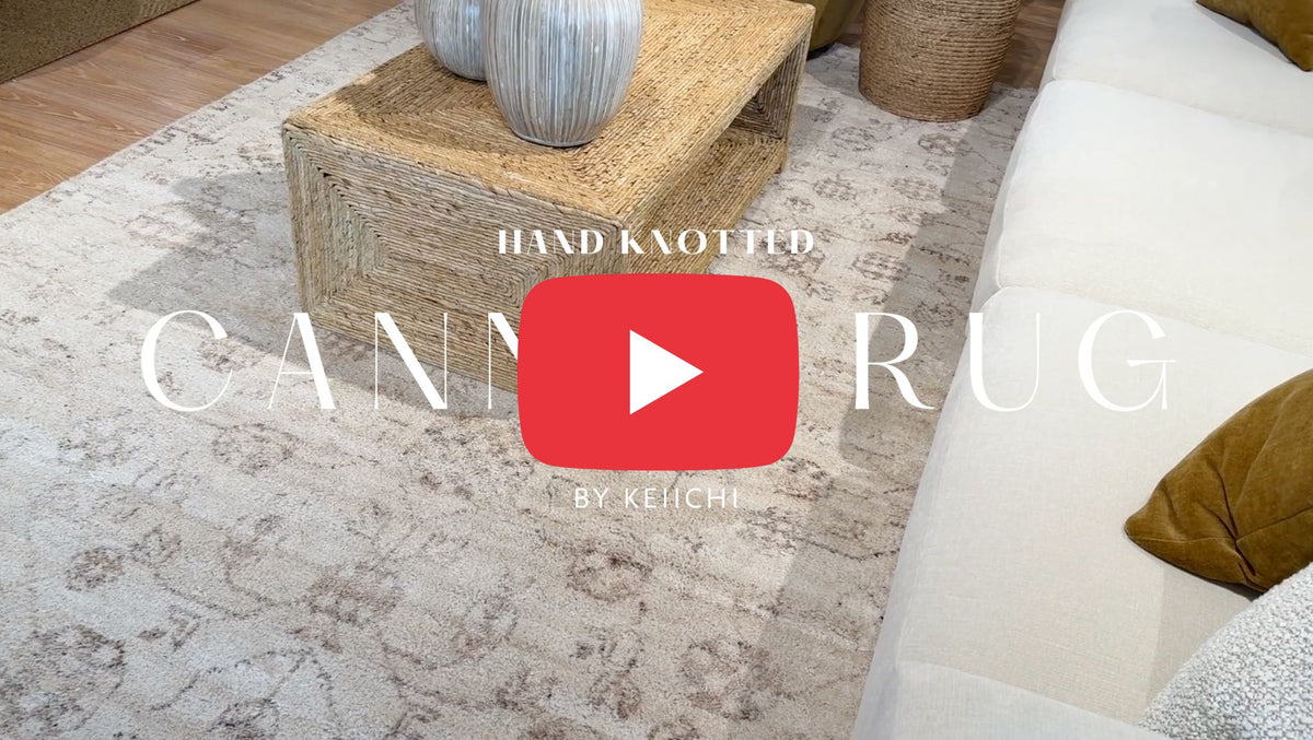 Cannes Hand Knotted Rug – 274 x 183cm