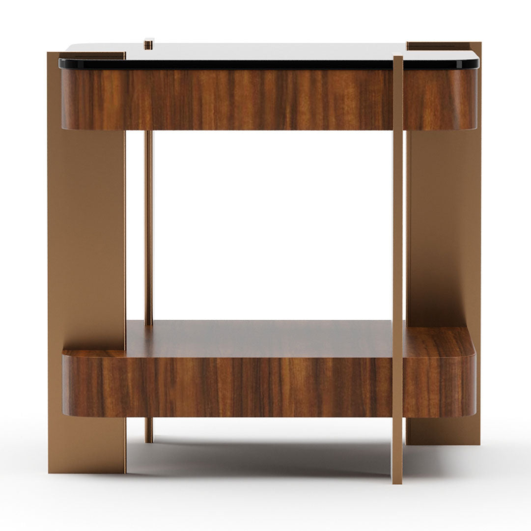 Altura Side Table – Glass Top
