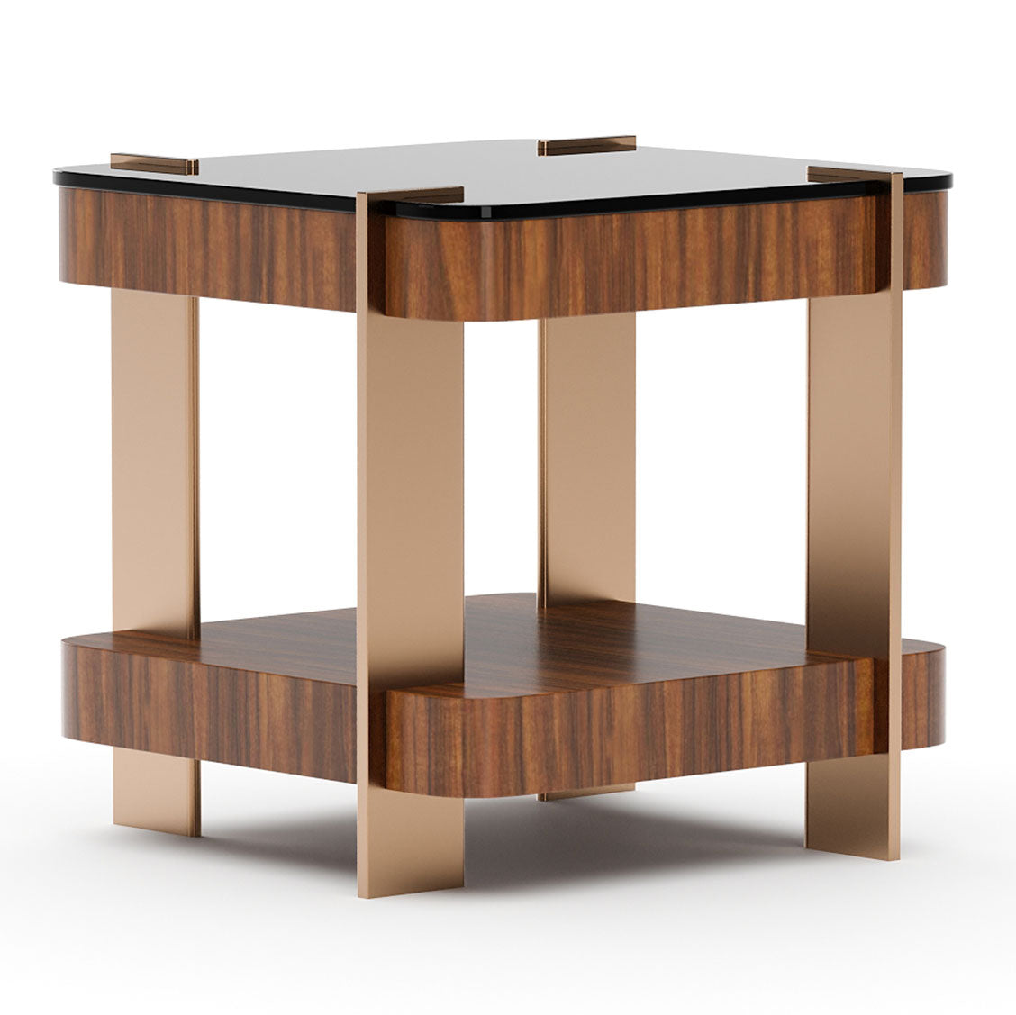 Altura Side Table – Glass Top