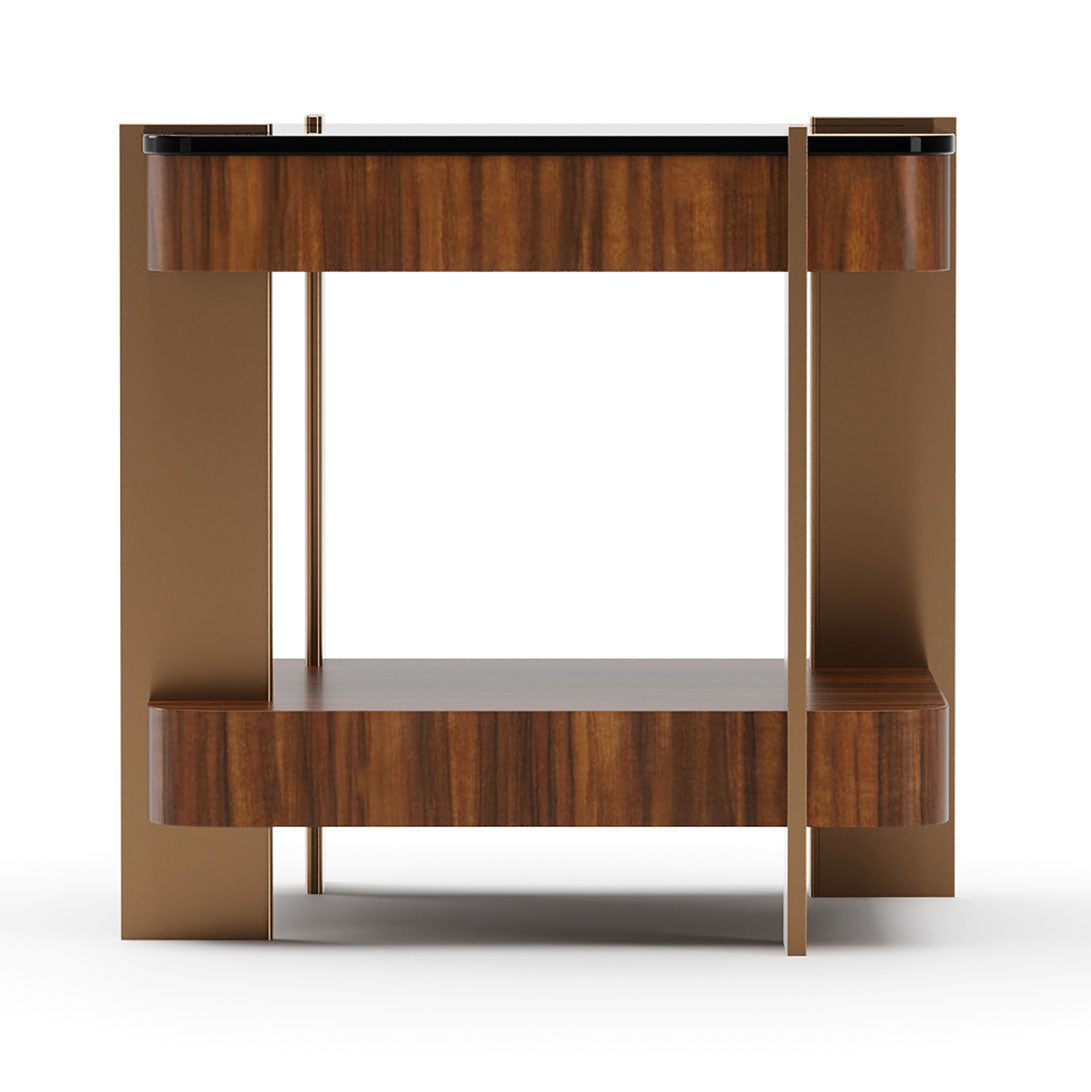 Altura Side Table – Glass Top