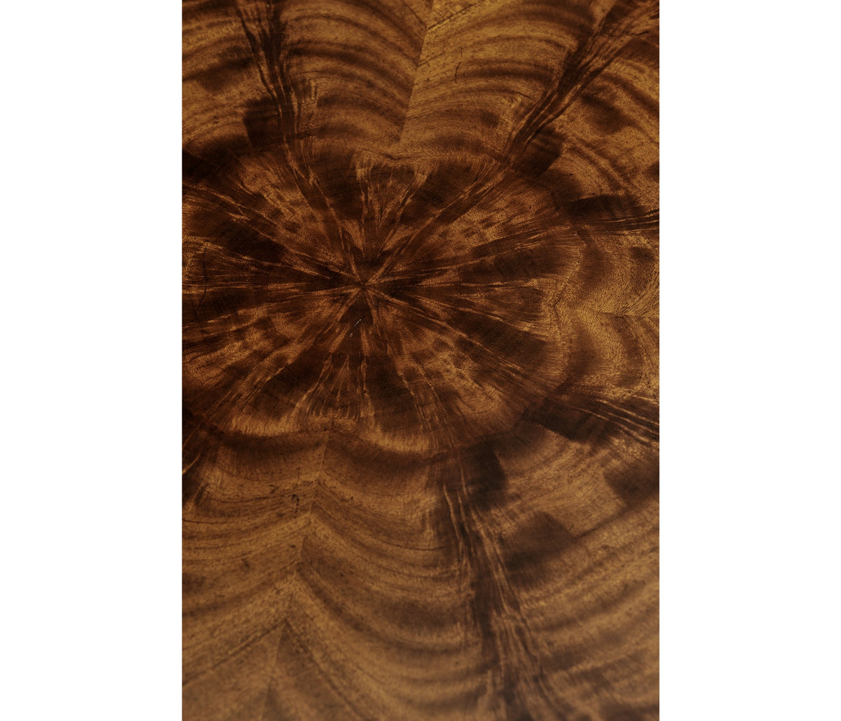 Round Antique Mahogany Side Table