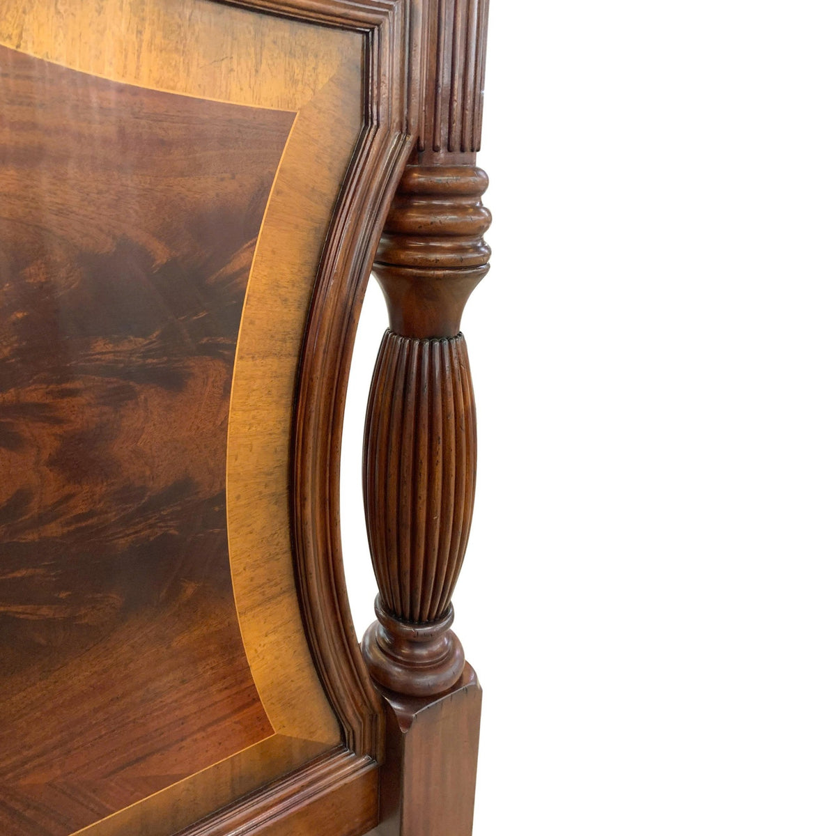 Chippendale Four Poster Bed – Mahogany, UK Super King