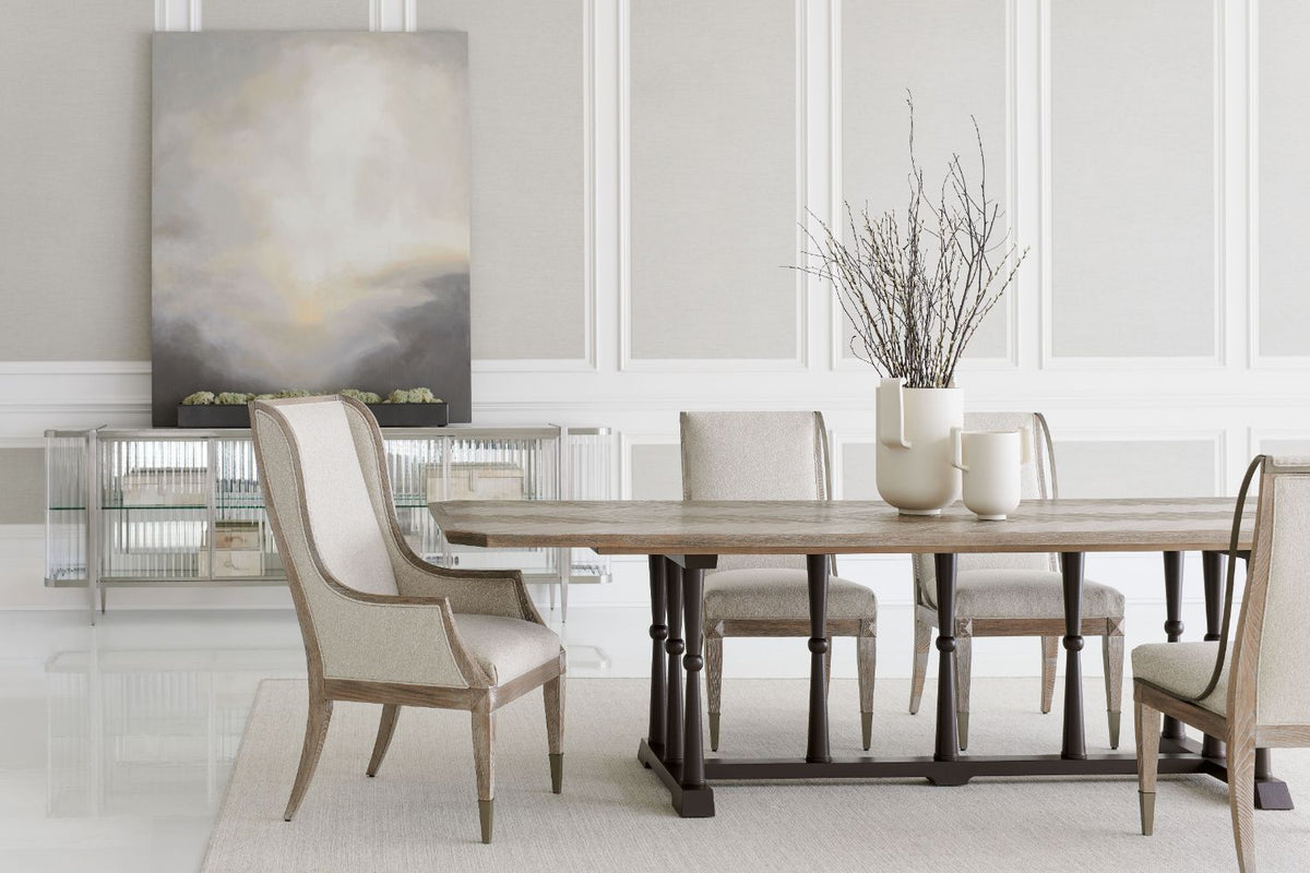 Open Arms Dining Chair