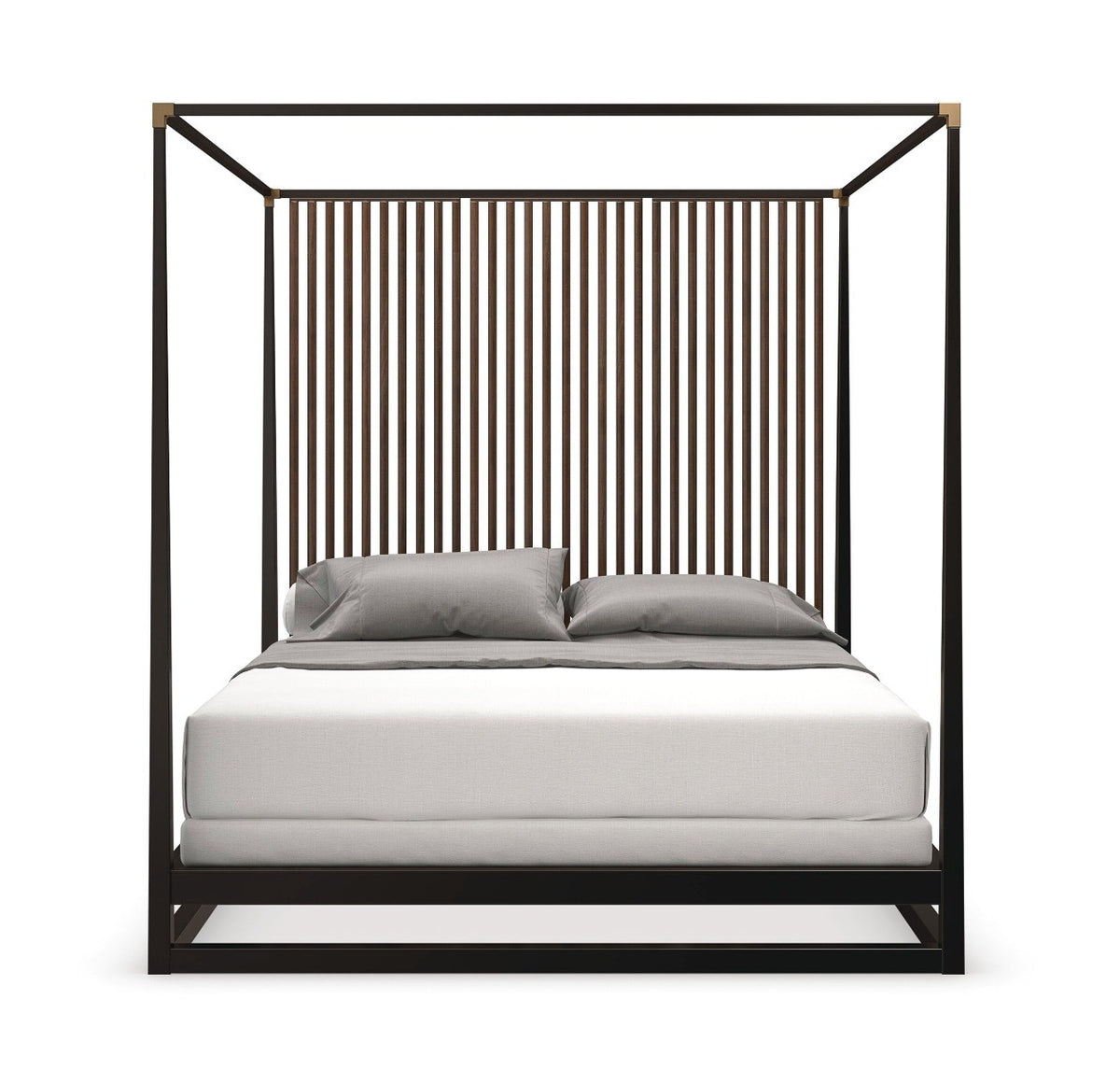 Pinstripe US King Size Bed
