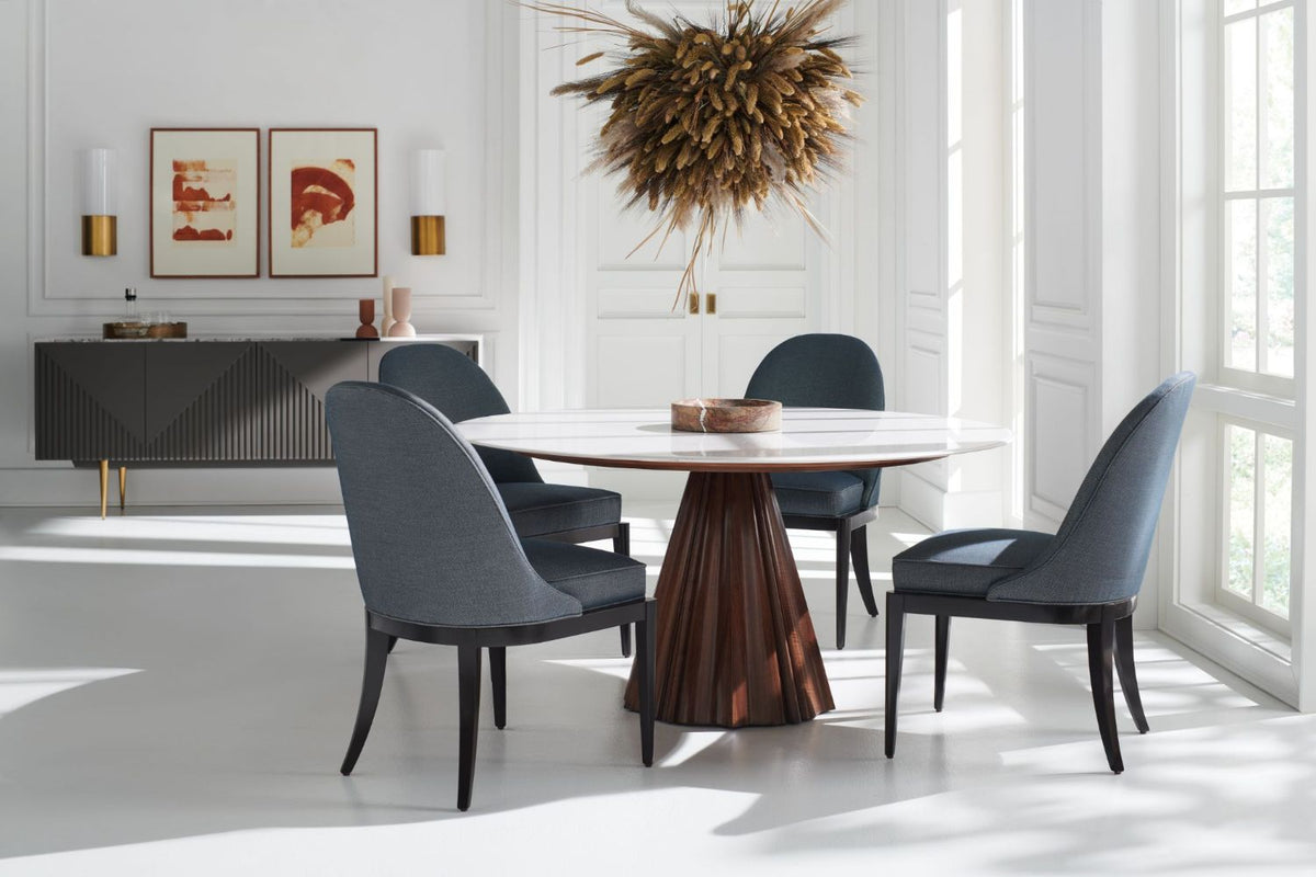 All Natural Round Dining Table – 152cm