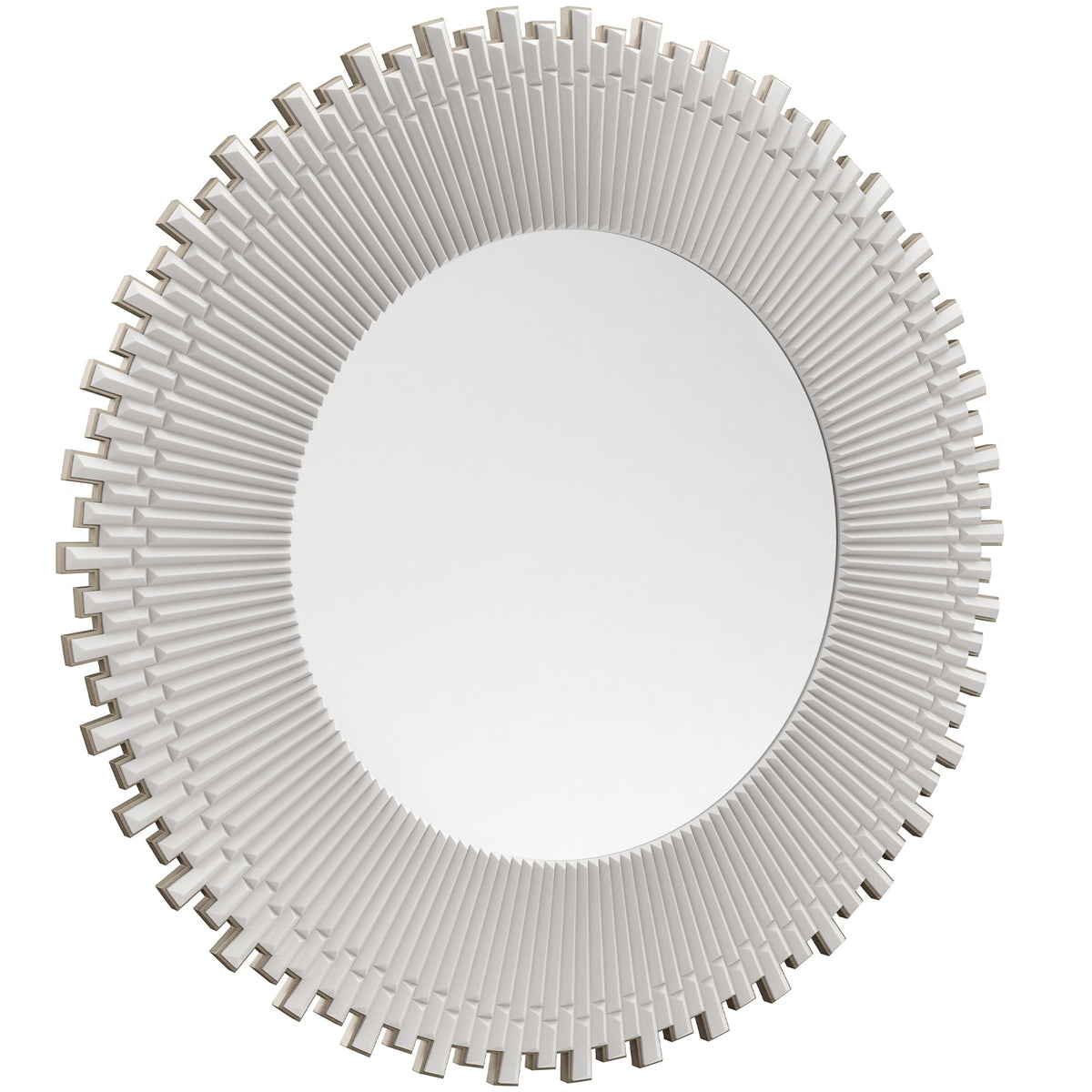 Helios Sunburst Mirror – Almond Milk