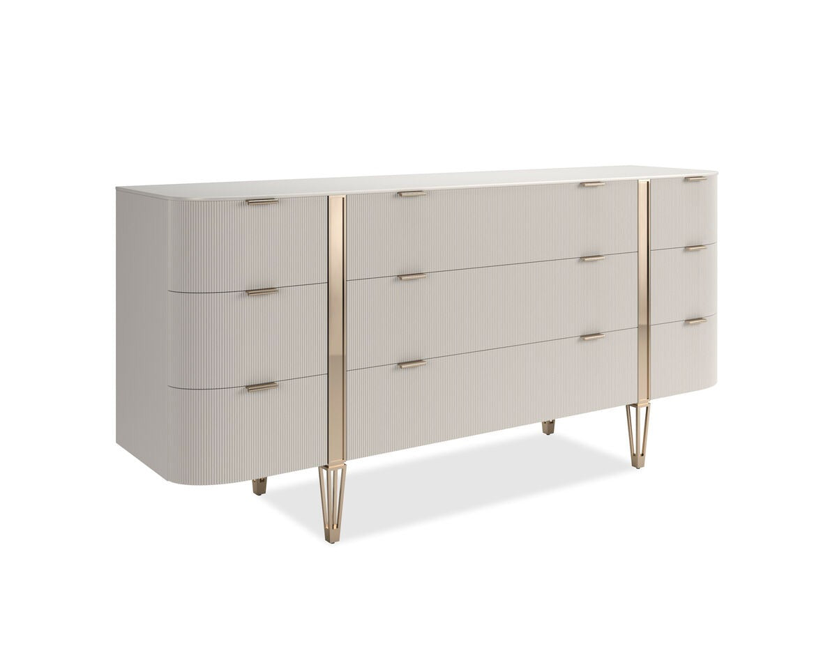 Love At First Sight Small Dresser – Matte Pearl