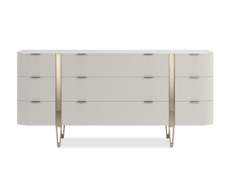 Love At First Sight Small Dresser – Matte Pearl