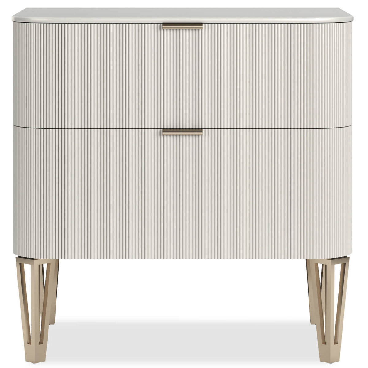 True Love Bedside Table – Matte Pearl, Small
