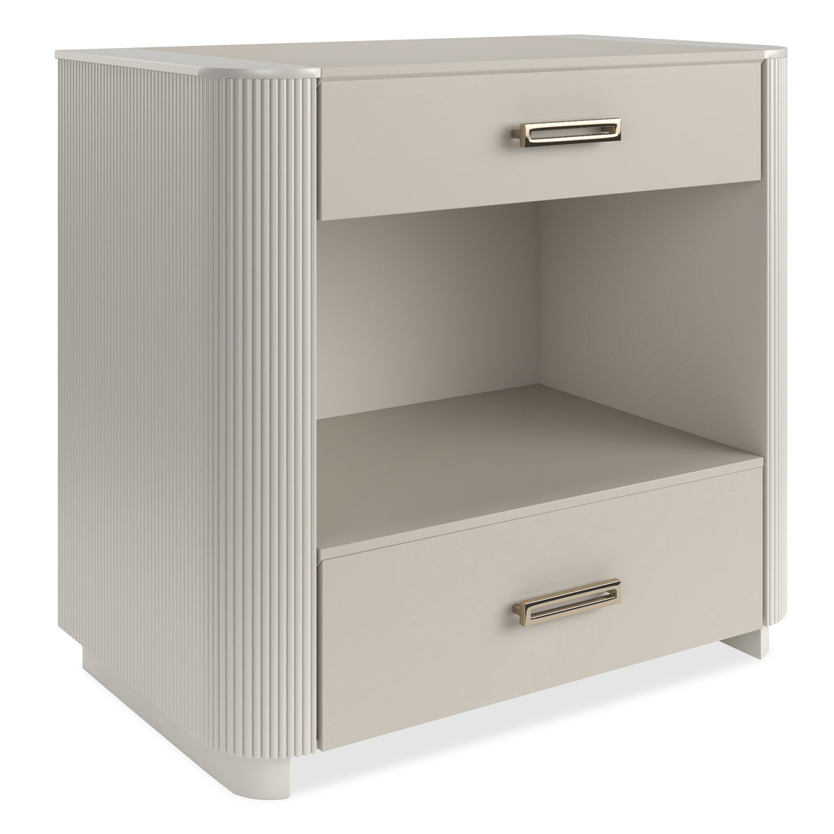 Love-Ly! Large Bedside Table – Matte Pearl