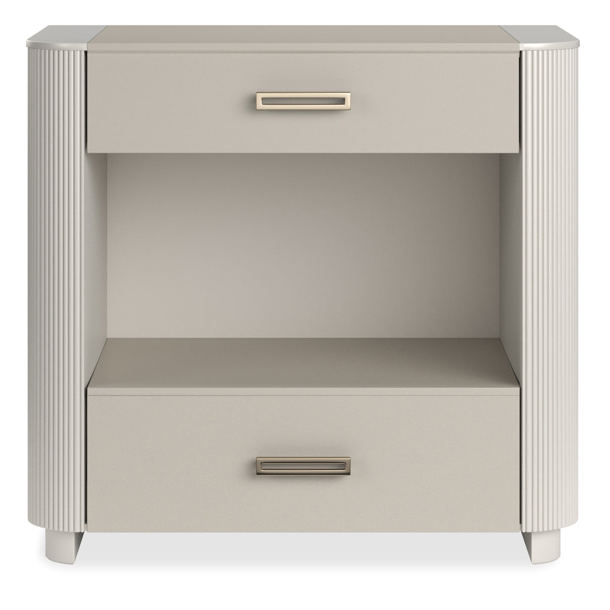 Love-Ly! Large Bedside Table – Matte Pearl
