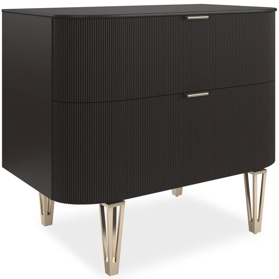 Large True Love Bedside Table – Dark Chocolate