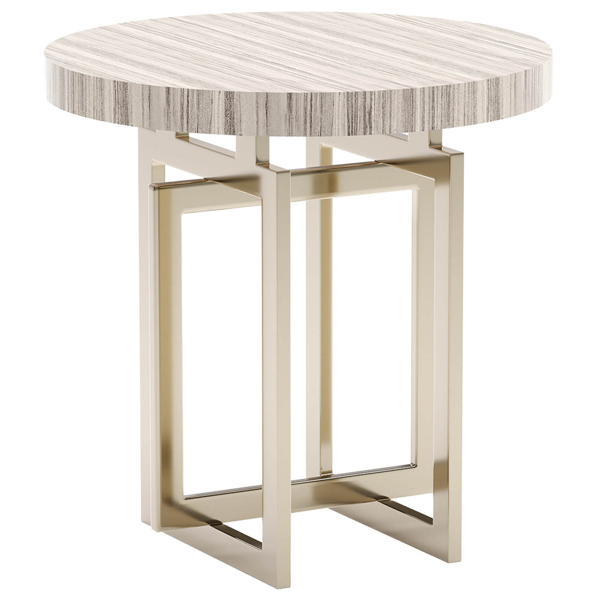 Wish You Were Here Round Side Table – Light