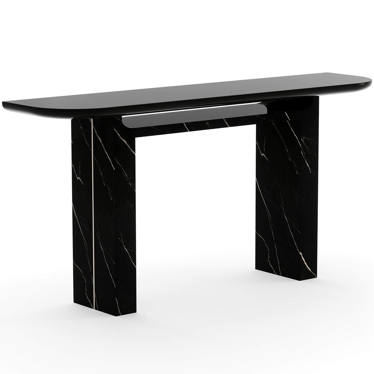 Overlap Console Table – Dark