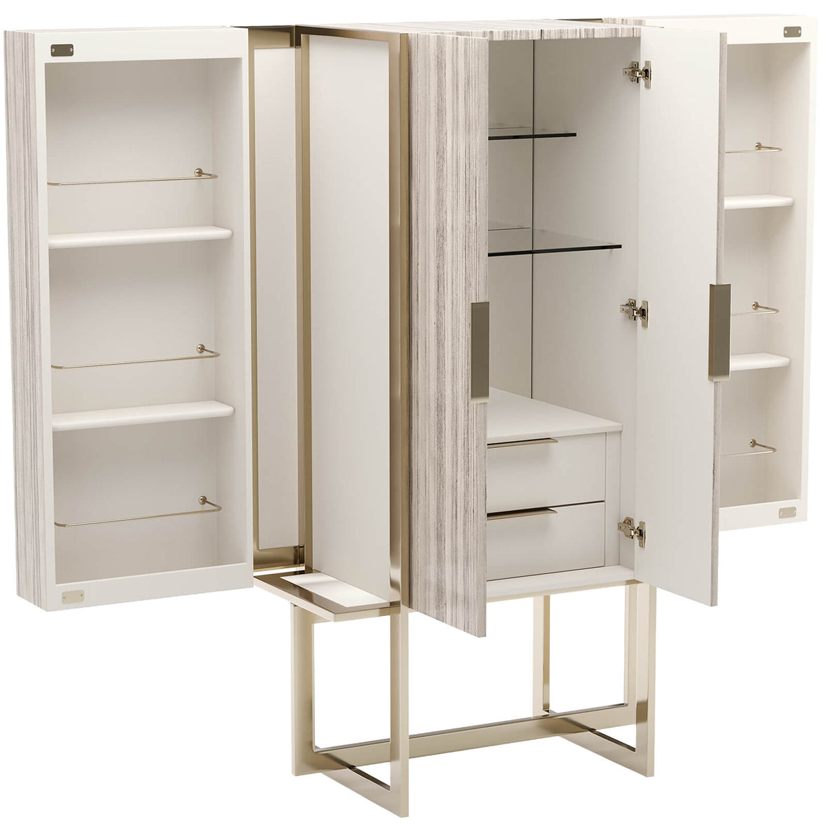 Wish You Were Here Bar Cabinet – Light