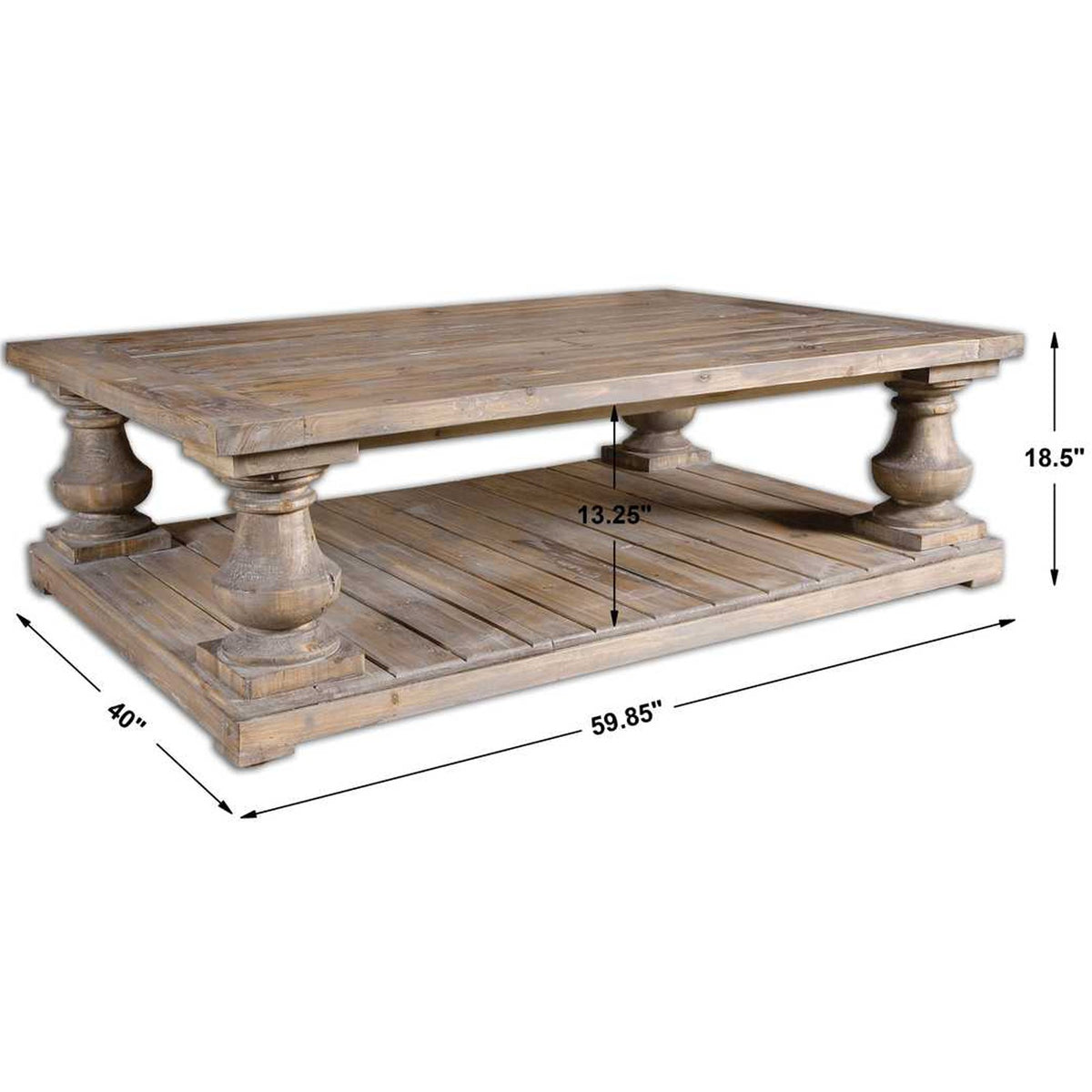 Stratford Rustic Coffee Table