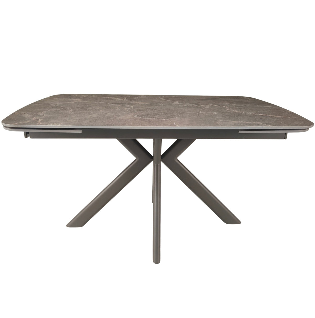 Cote Extending Dining Table – Latte Stone Ceramic