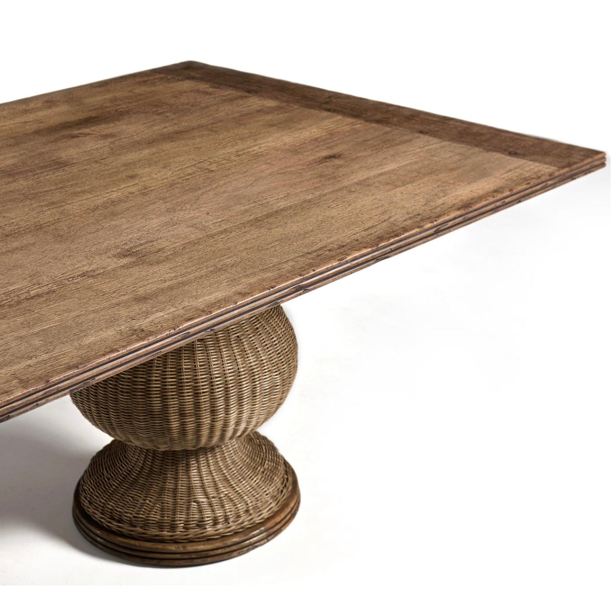 Palm Court Rattan Dining Table – 305cm