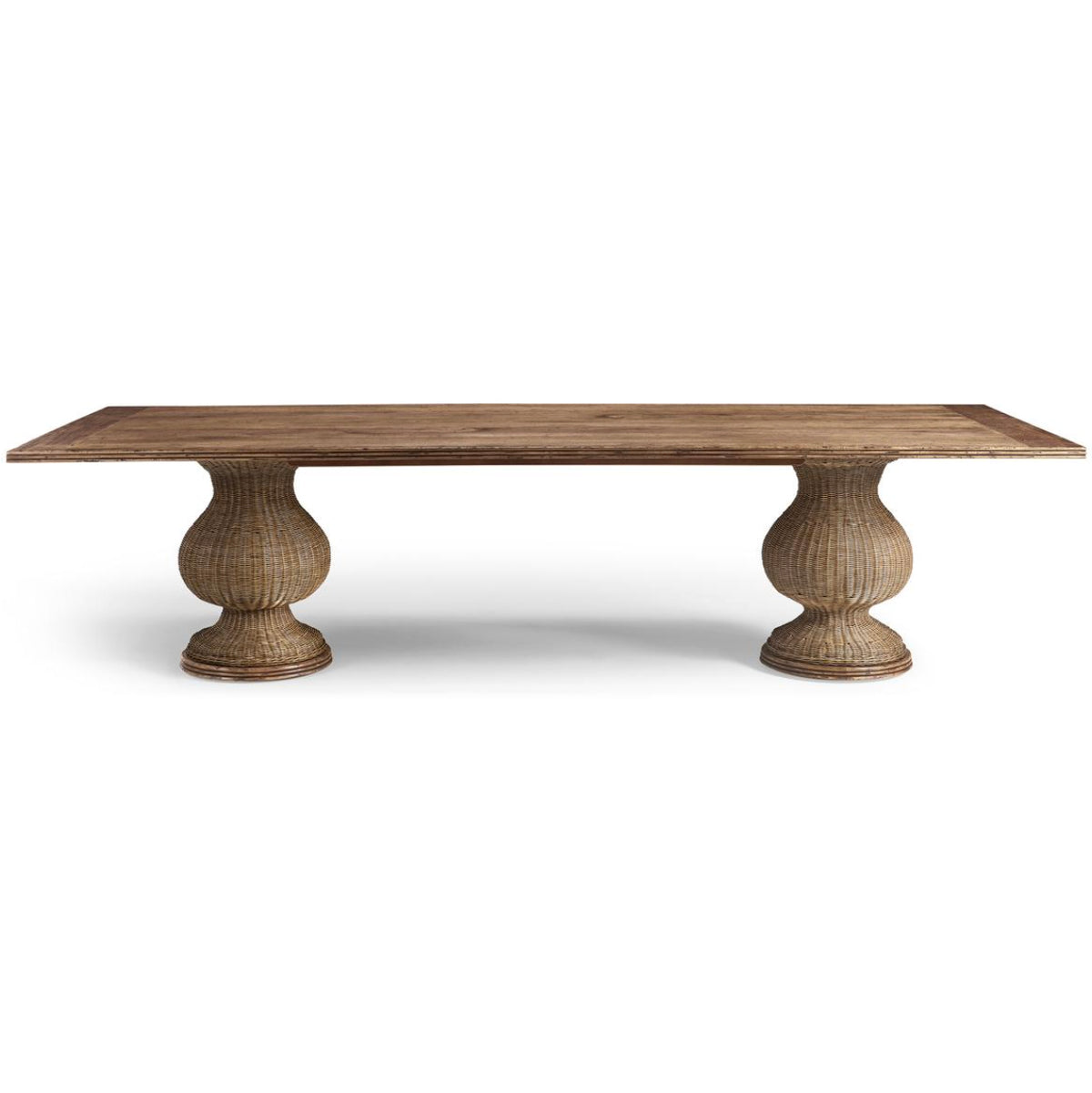 Palm Court Rattan Dining Table – 305cm