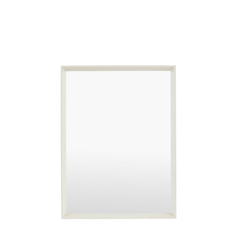 Ashbury Rectangle Mirror White 800x60x600mm