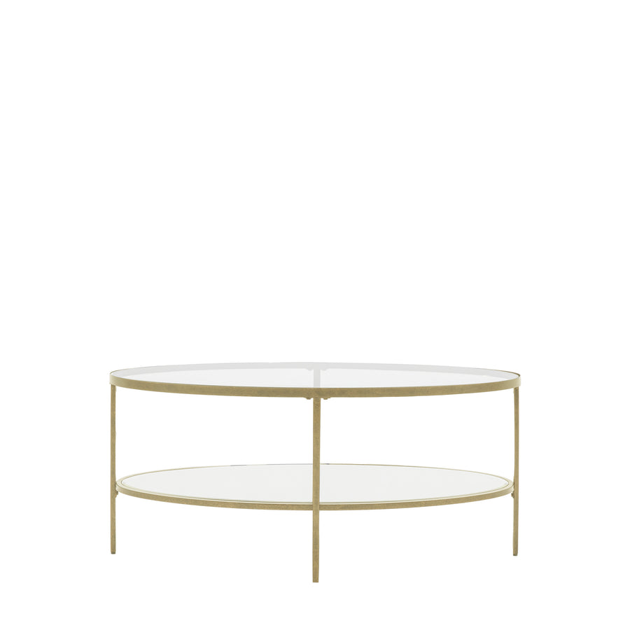 Hudson Coffee Table Champagne 1120x610x510mm