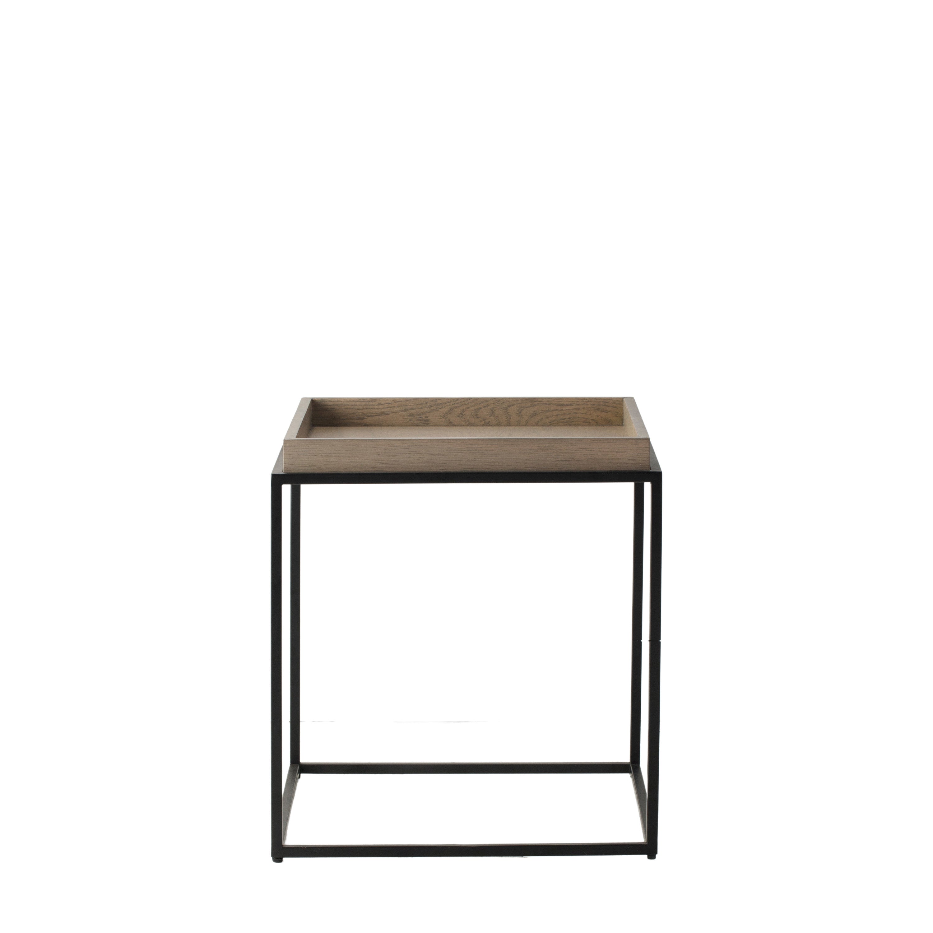 Forden Tray Side Table Grey 550x550x600mm