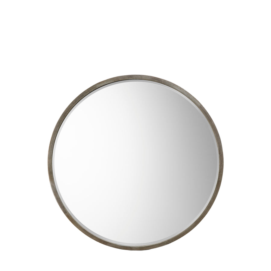 Higgins Round Antique Silver 800x800mm