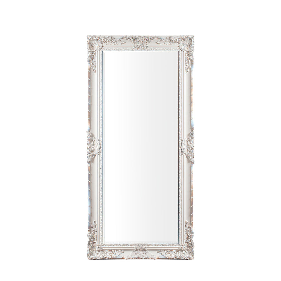 Hampshire Leaner Mirror Cream 1700x840mm