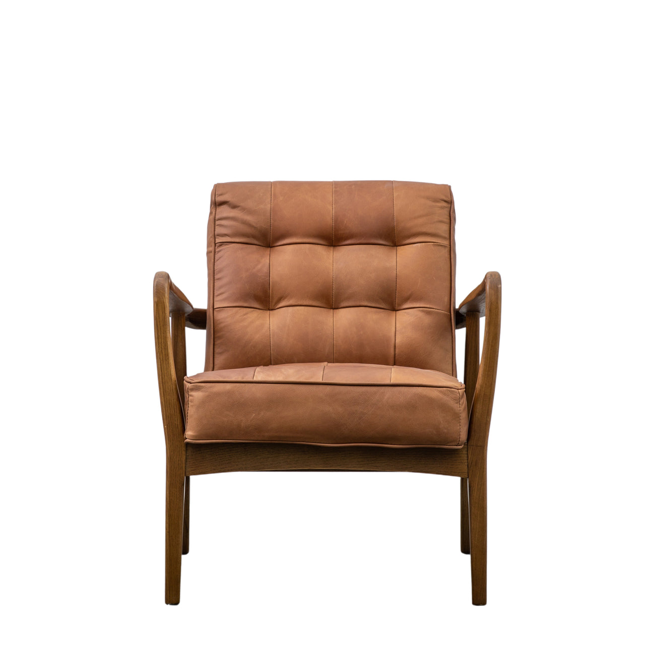 Humber Armchair Vintage Brown Leather
