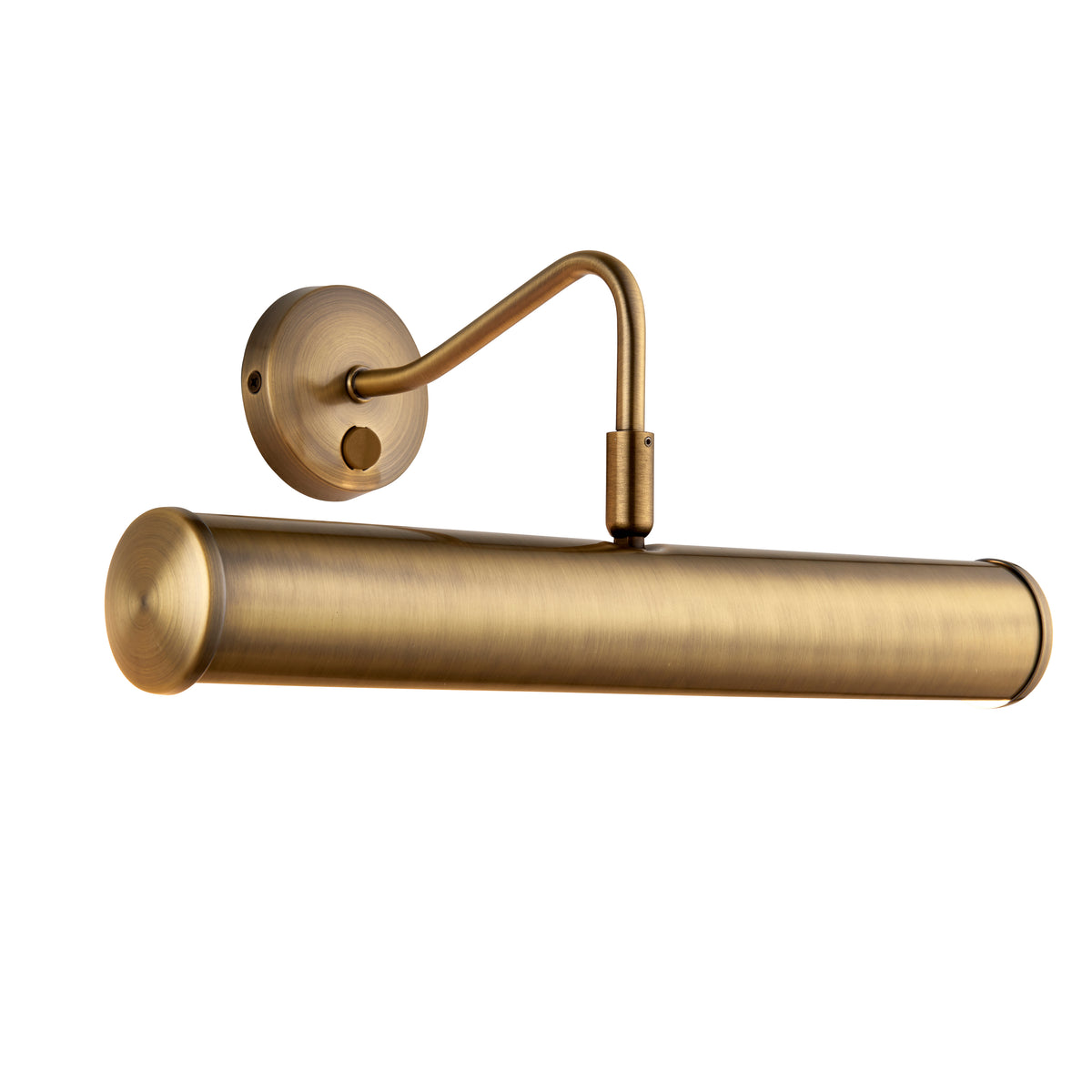 Turner 2 Wall Light Antique Brass