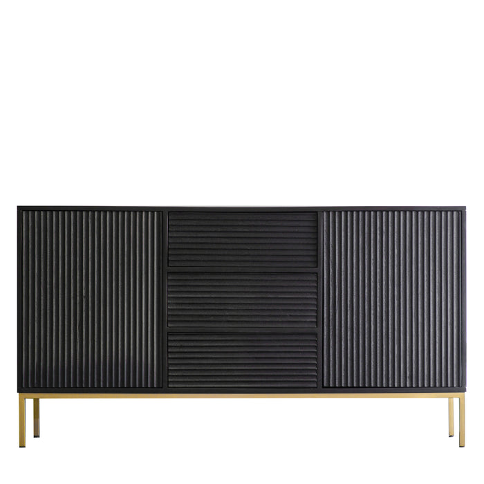 Ripple 2 Door 3 Drawer Sideboard 1500x400x810mm