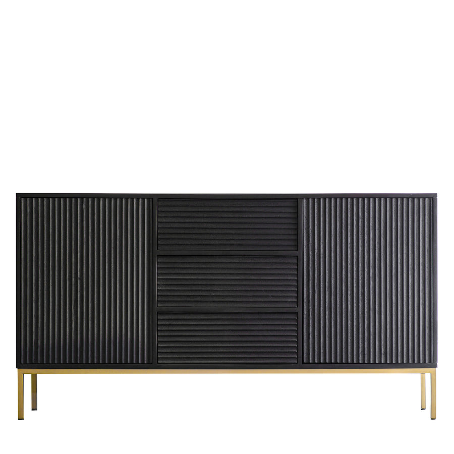 Ripple 2 Door 3 Drawer Sideboard 1500x400x810mm
