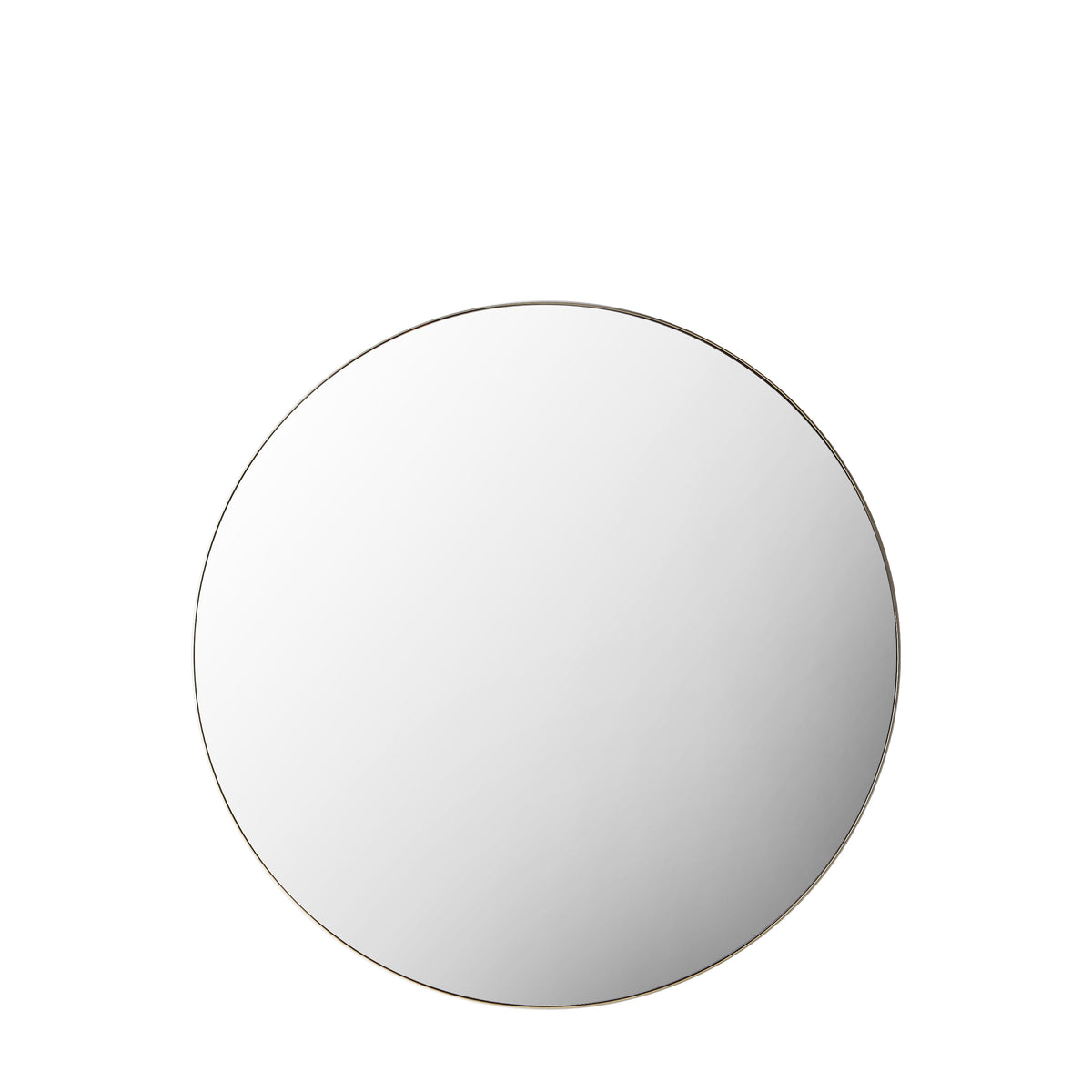 Hayle Round Mirror Champagne 1000mm