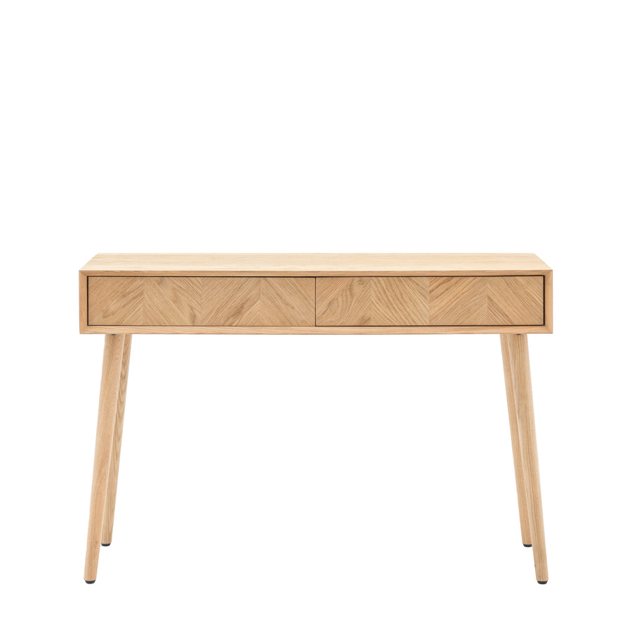 Milano 2 Drawer Console Table 1200x380x800mm