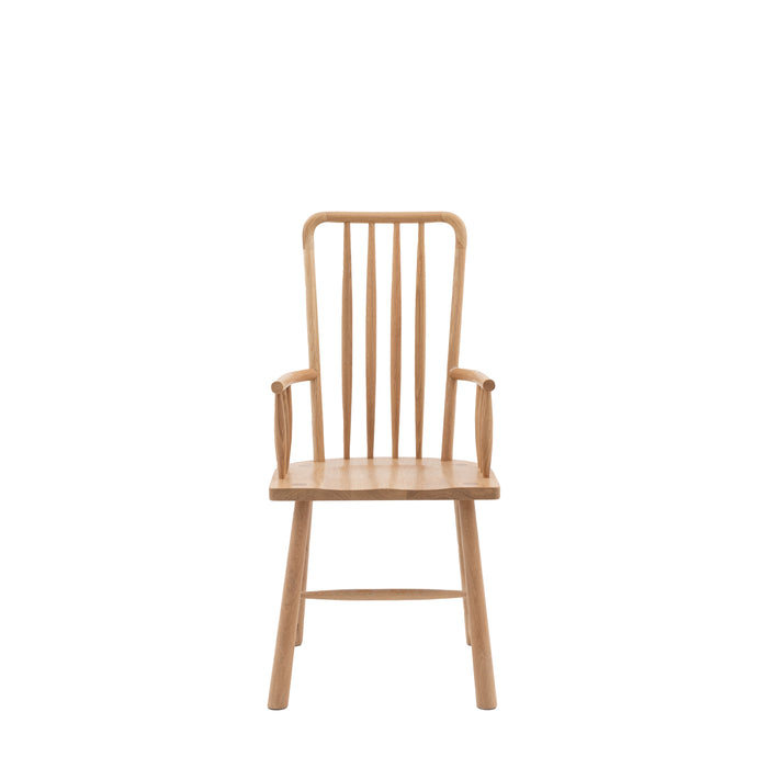 Wycombe Carver Dining Chair 535x565x1045mm (2pk)