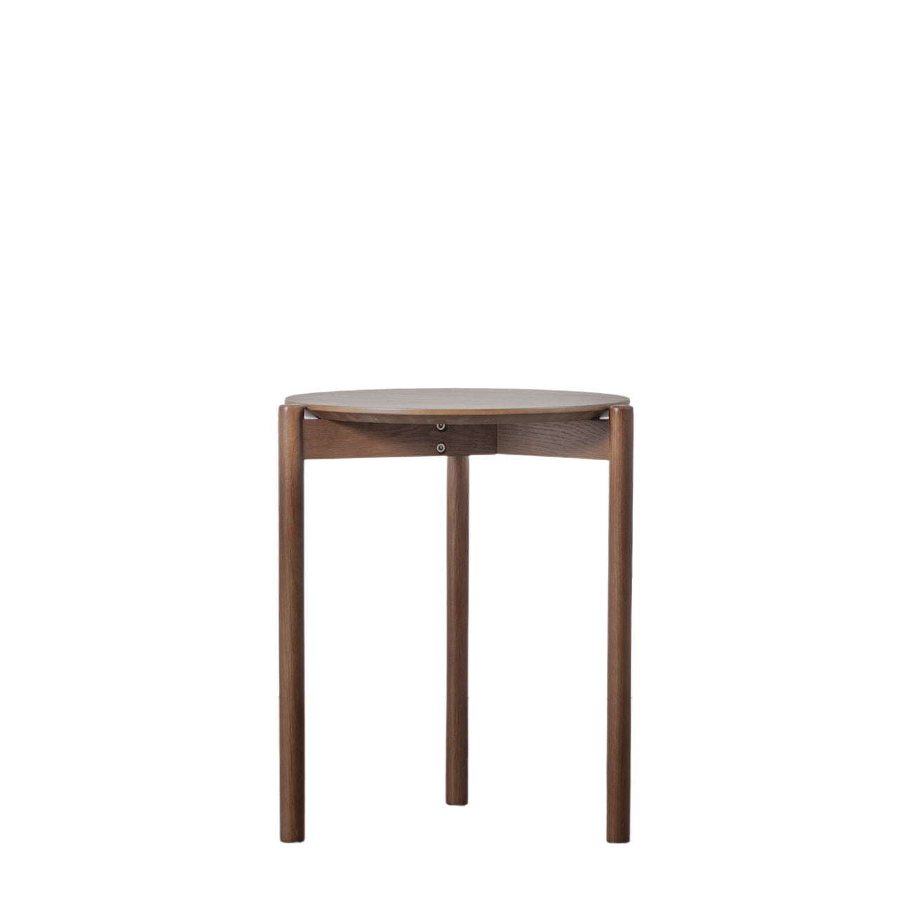 Burley Side Table Walnut 400x400x500mm