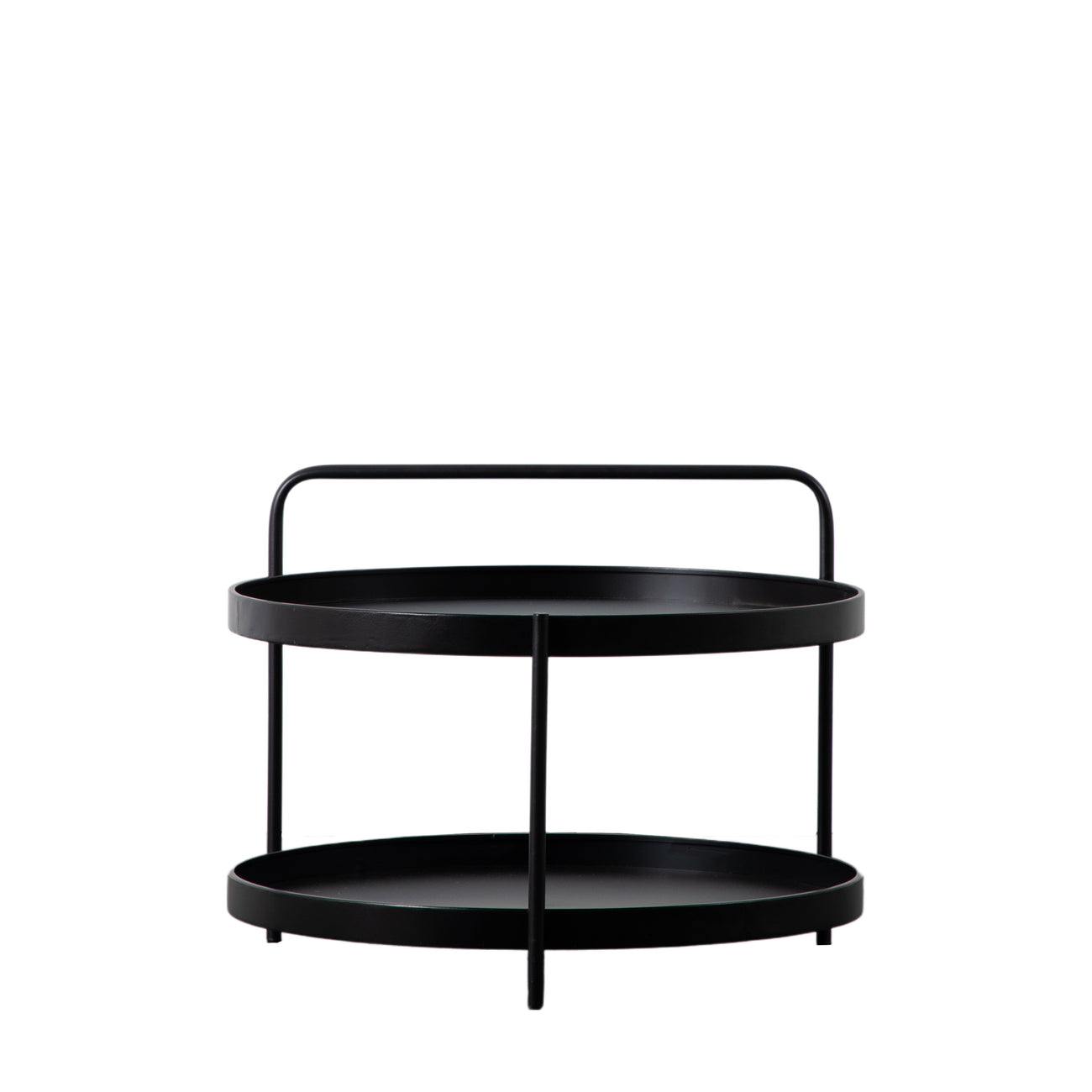 Sennen Coffee Table Black 650x650x500mm