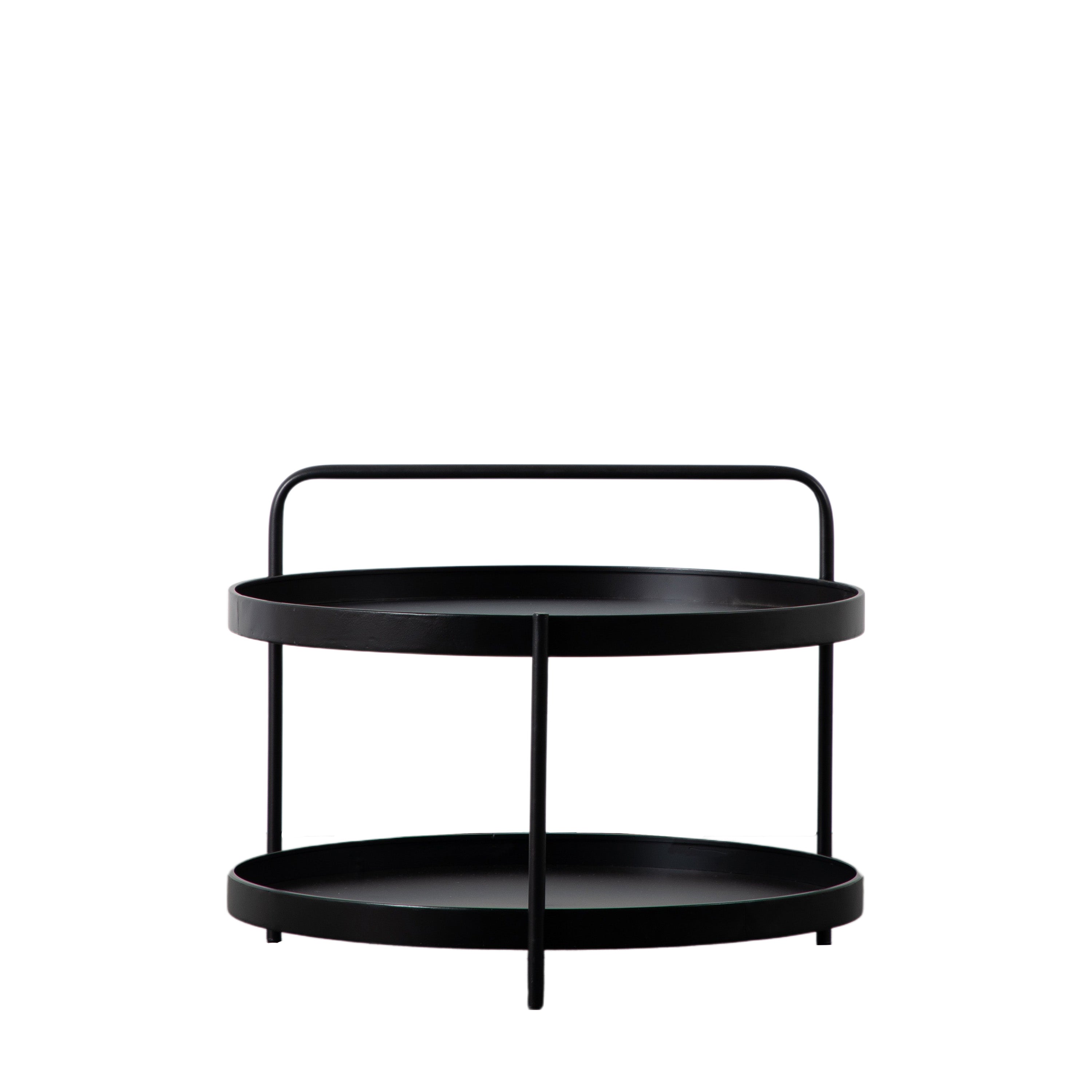 Sennen Coffee Table Black 650x650x500mm